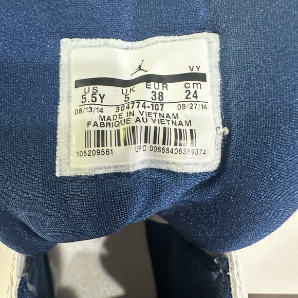 Jordan 7 French Blue - Pre- Owned, Size 5.5Y - Picture 8 of 8